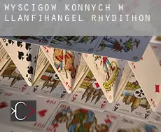 Wyścigów konnych w  Llanfihangel Rhydithon