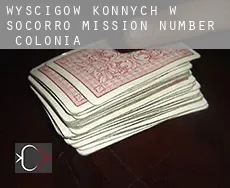 Wyścigów konnych w  Socorro Mission Number 1 Colonia