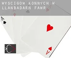 Wyścigów konnych w  Llanbadarn-fawr