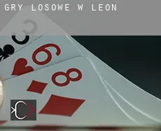 Gry losowe w  Leon