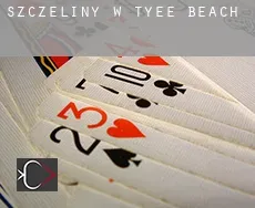 Szczeliny w  Tyee Beach