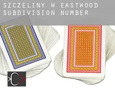 Szczeliny w  Eastwood Subdivision Number 3
