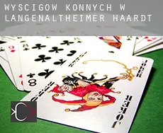 Wyścigów konnych w Langenaltheimer Haardt