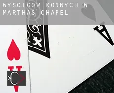 Wyścigów konnych w Marthas Chapel