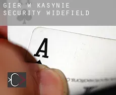 Gier w kasynie  Security-Widefield