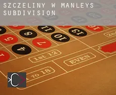 Szczeliny w  Manleys Subdivision