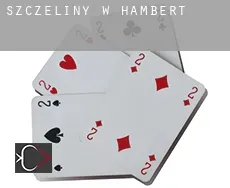 Szczeliny w  Hambert