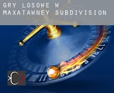 Gry losowe w  Maxatawney Subdivision