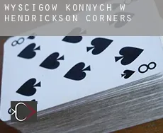 Wyścigów konnych w  Hendrickson Corners