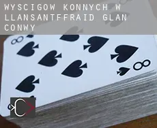 Wyścigów konnych w  Llansantffraid Glan Conwy