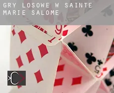 Gry losowe w  Sainte-Marie-Salomé
