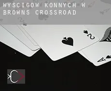 Wyścigów konnych w  Browns Crossroad