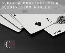 Sloty w Mountain View Subdivision Number 11