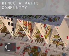 Bingo w  Watts Community