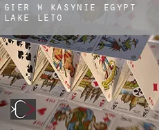 Gier w kasynie Egypt Lake-Leto